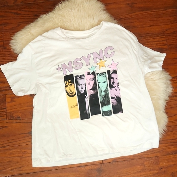 NSYNC Tops - NSYNC Cotton Graphic Tshirt